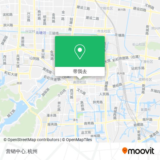 营销中心地图