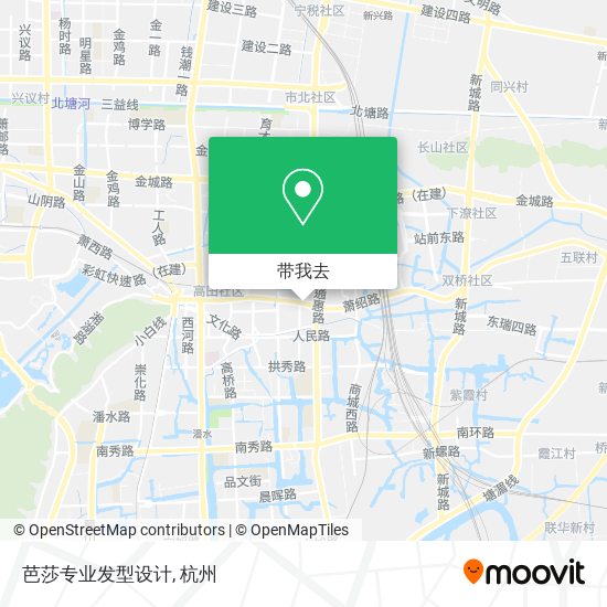 芭莎专业发型设计地图