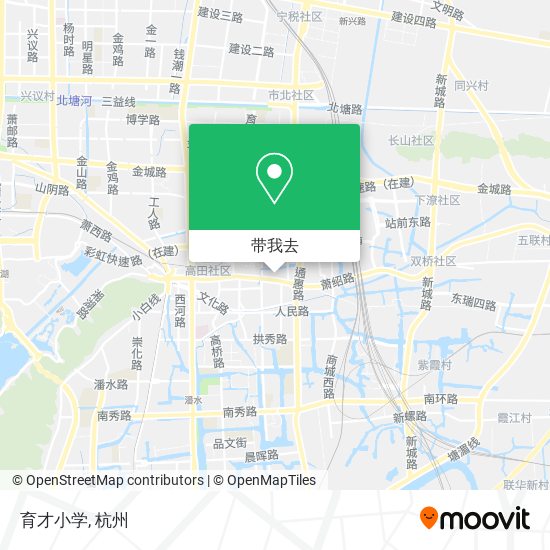 育才小学地图