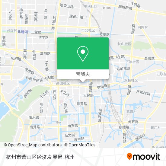 杭州市萧山区经济发展局地图