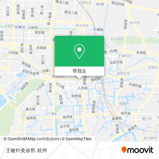 王敏针灸诊所地图