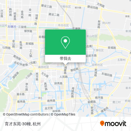 育才东苑-30幢地图