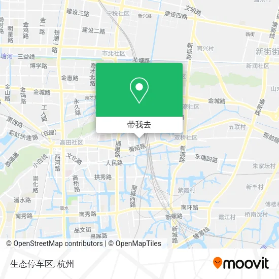 生态停车区地图