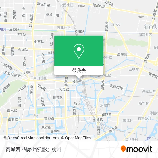 商城西邨物业管理处地图