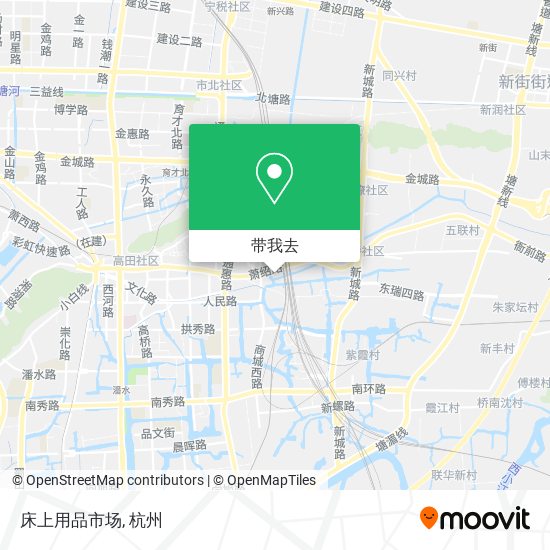 床上用品市场地图