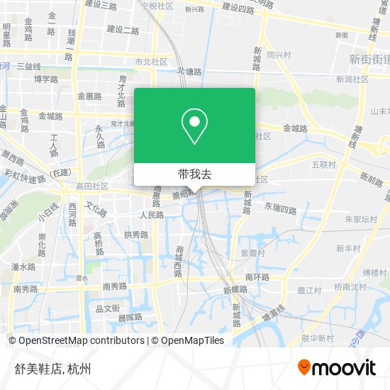 舒美鞋店地图