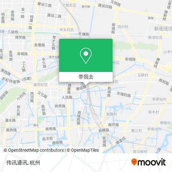 伟讯通讯地图