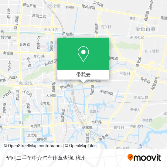 华刚二手车中介汽车违章查询地图