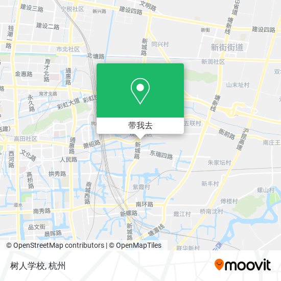 树人学校地图