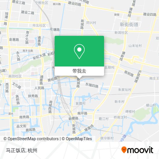马正饭店地图
