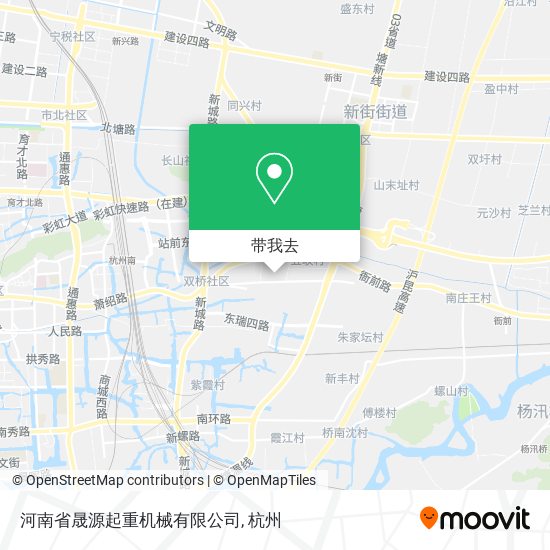 河南省晟源起重机械有限公司地图