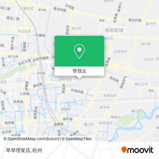 琴琴理发店地图