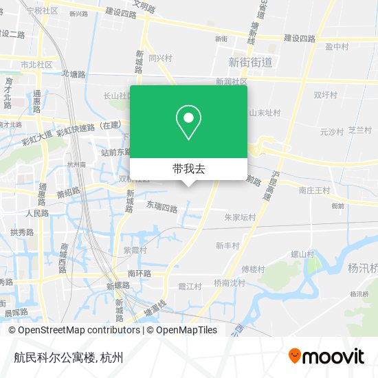 航民科尔公寓楼地图