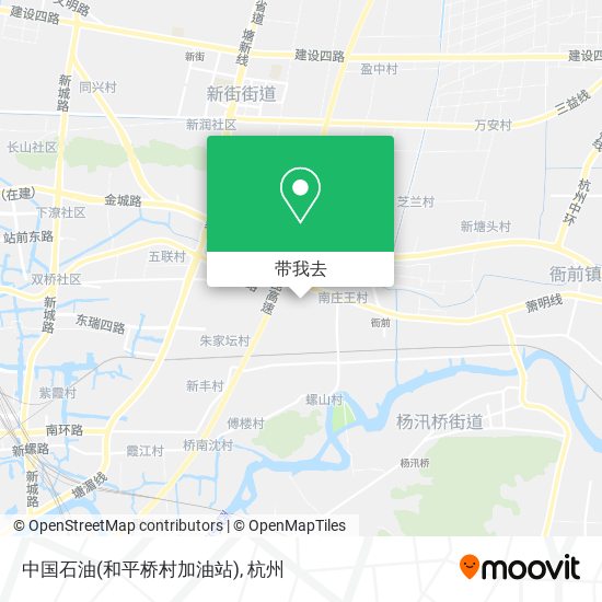 中国石油(和平桥村加油站)地图