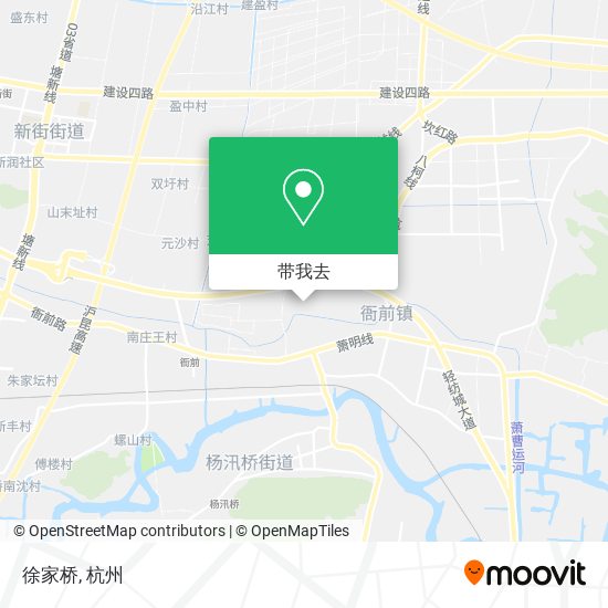 徐家桥地图