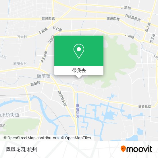 凤凰花园地图