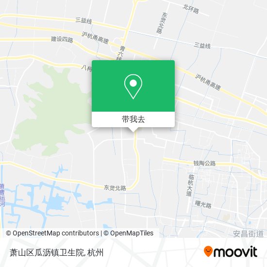 萧山区瓜沥镇卫生院地图
