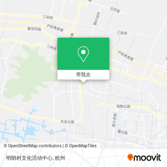 明朗村文化活动中心地图