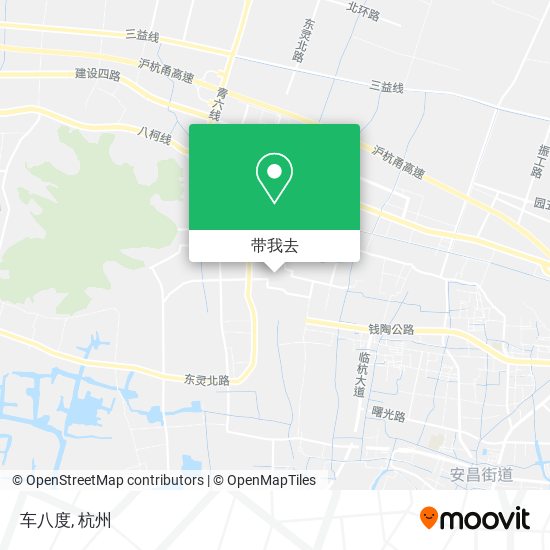 车八度地图