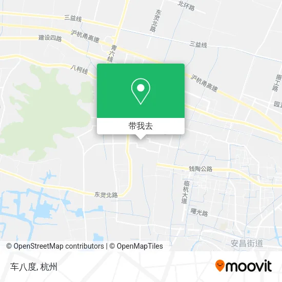 车八度地图