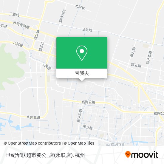 世纪华联超市黄公_店(永联店)地图