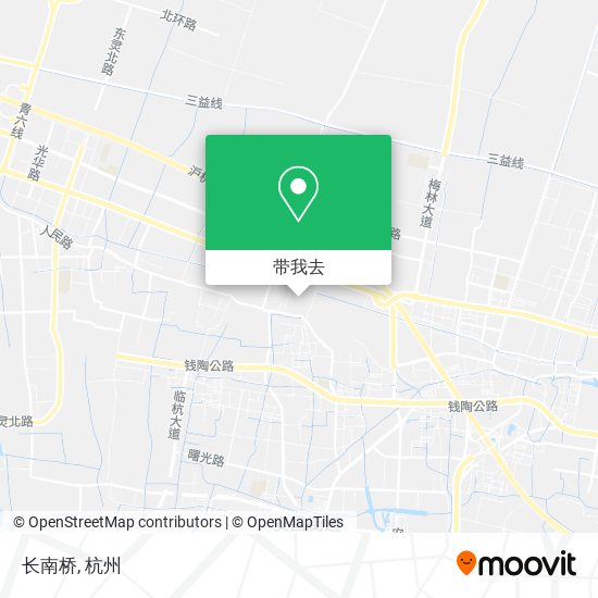 长南桥地图