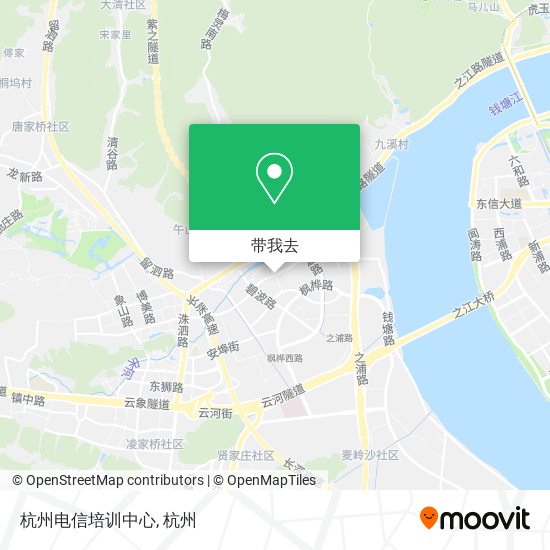 杭州电信培训中心地图
