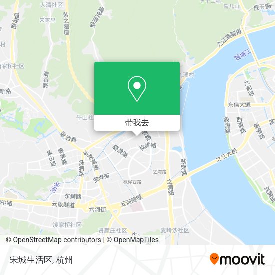 宋城生活区地图