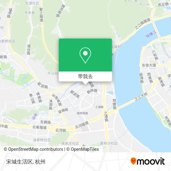 宋城生活区地图