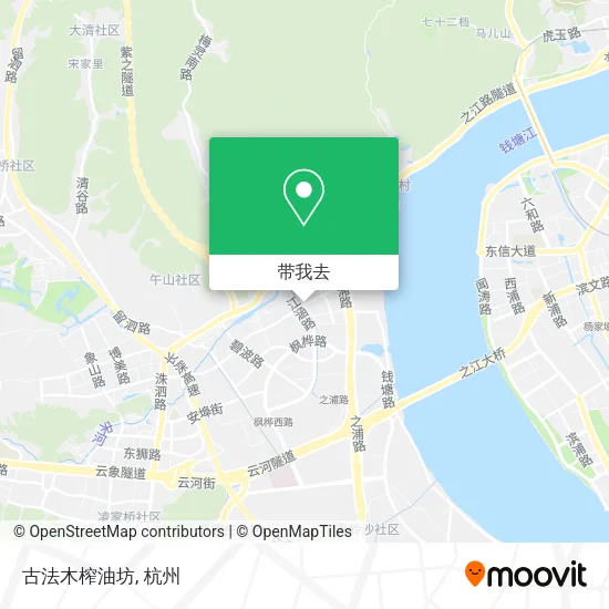 古法木榨油坊地图