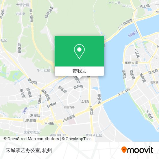 宋城演艺办公室地图