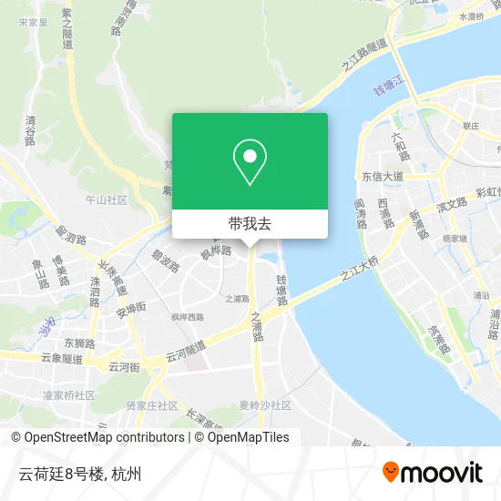 云荷廷8号楼地图