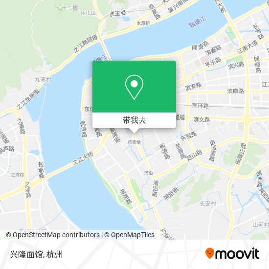 兴隆面馆地图