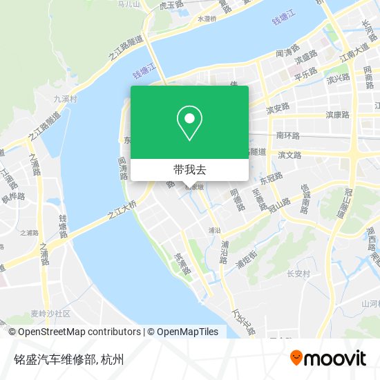 铭盛汽车维修部地图