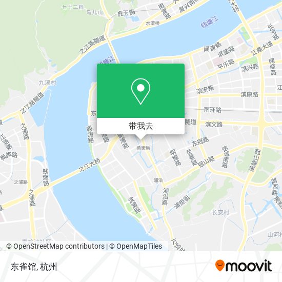 东雀馆地图