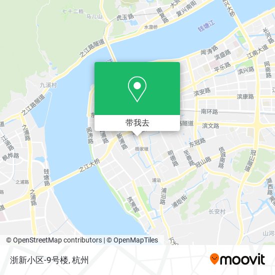 浙新小区-9号楼地图