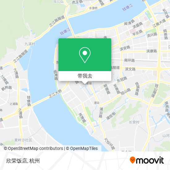 欣荣饭店地图