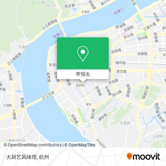 大厨艺风味馆地图