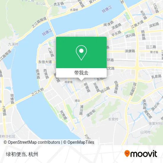 绿初便当地图
