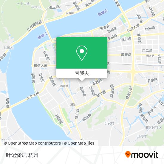 叶记烧饼地图