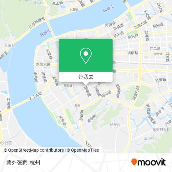 塘外张家地图