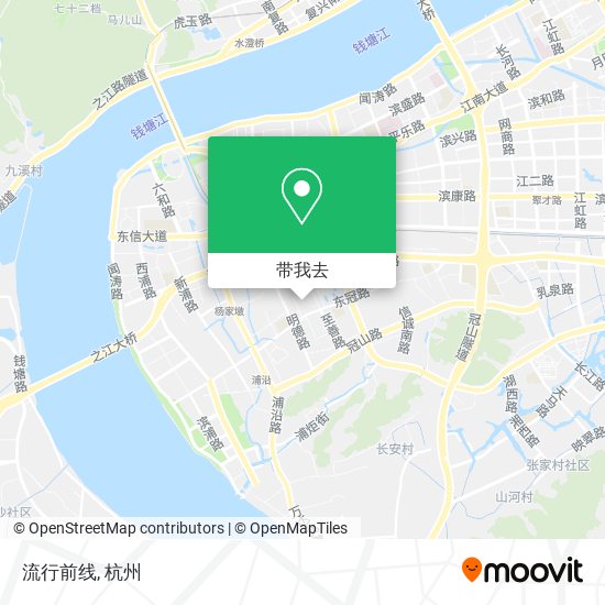 流行前线地图