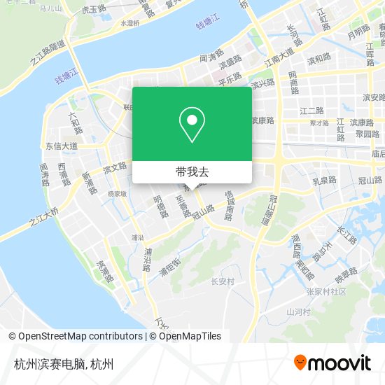 杭州滨赛电脑地图
