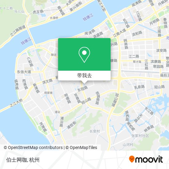 伯士网咖地图