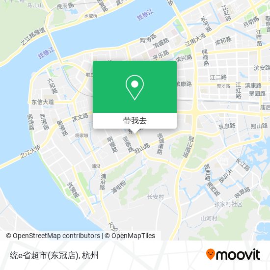 统e省超市(东冠店)地图