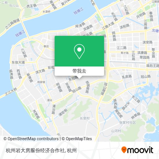杭州岩大房服份经济合作社地图