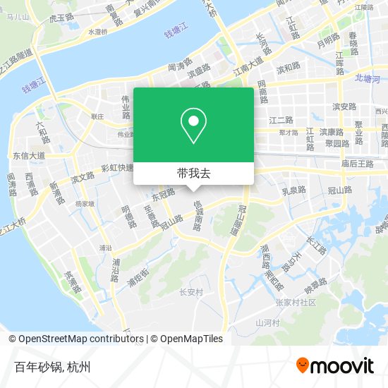 百年砂锅地图