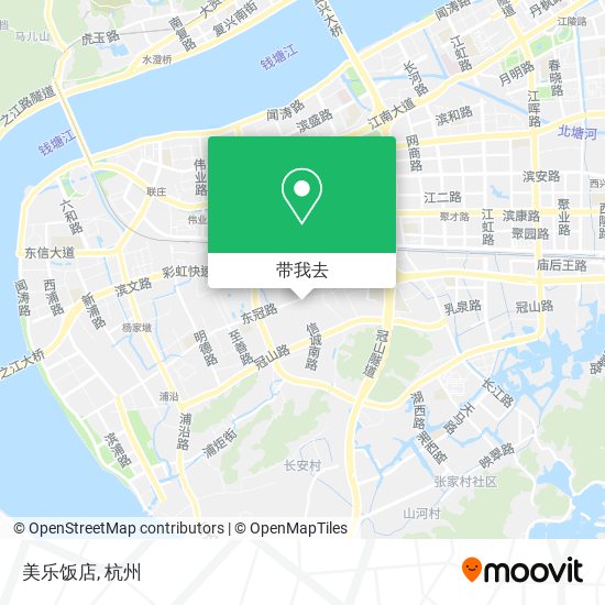 美乐饭店地图