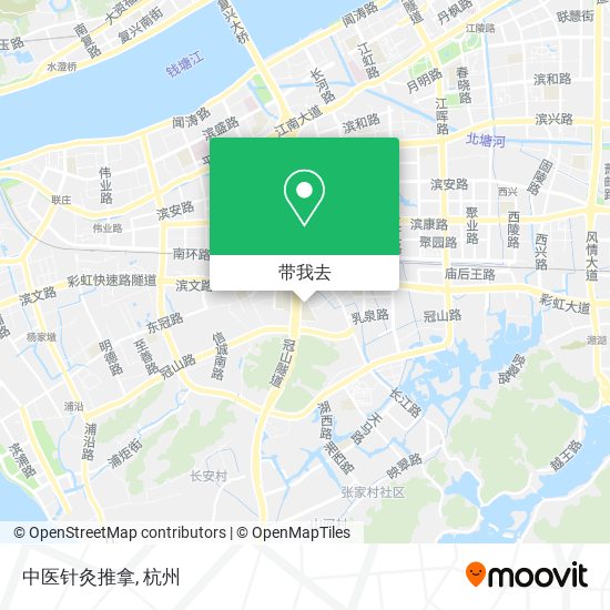 中医针灸推拿地图