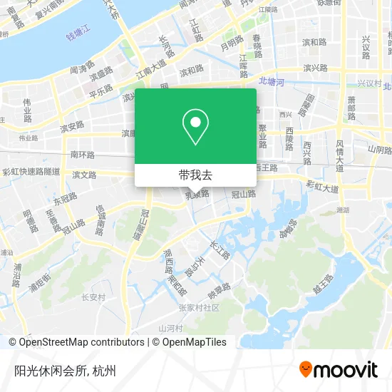 阳光休闲会所地图